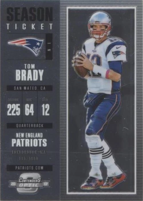 2017 Panini Contenders Optic Tom Brady #86 - 1 de 2