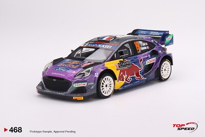 1/18 フォード　プーマレーシング 1/18 Ford Puma Rally1 Red Bull Winner Rally Monte Carlo 2022