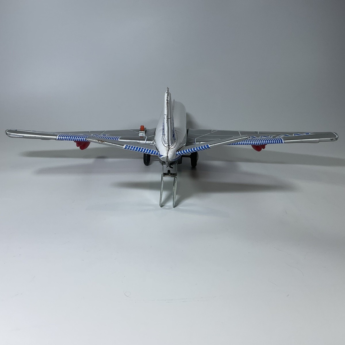 Vintage HAJI Battery Op Pan American Tin Toy Clipper N801PA Vintage HAJI Battery Op Pan American Tin Toy Clipper N801PA