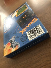 NES Xevious CIB gioco scatola e manuale testato funzionante carrello autentico