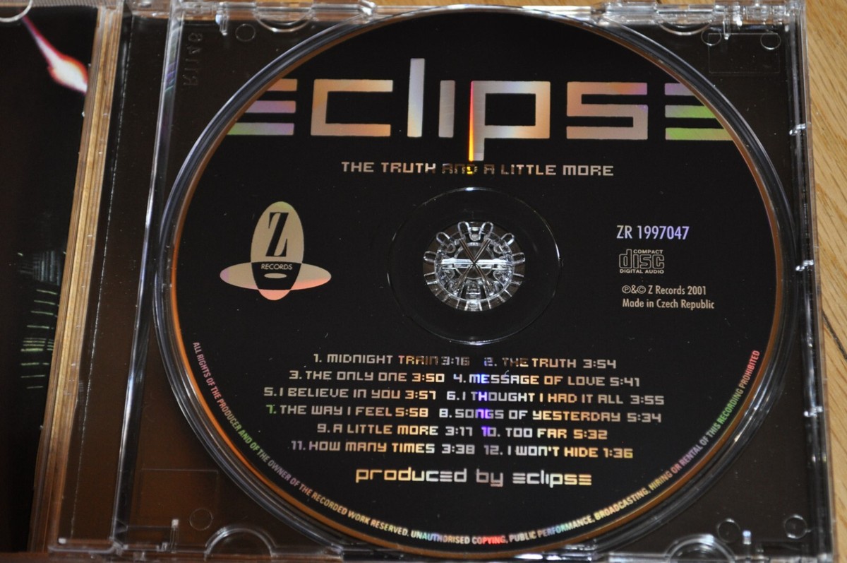 洋楽 ECLIPSE / THE TRUTH AND A LITTLE MORE Eclipse – The Truth And A Little More – CD (Album
