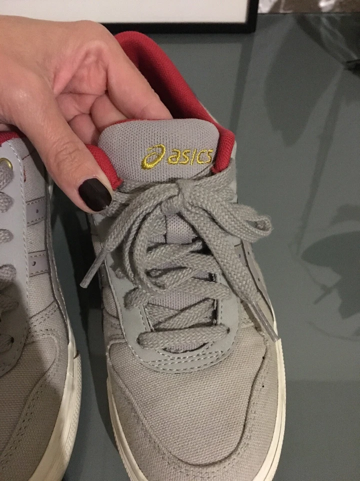 Asics Sneaker Style Running Aaron CV Grey Men 37 Neuwertig - Bild 4 von 4