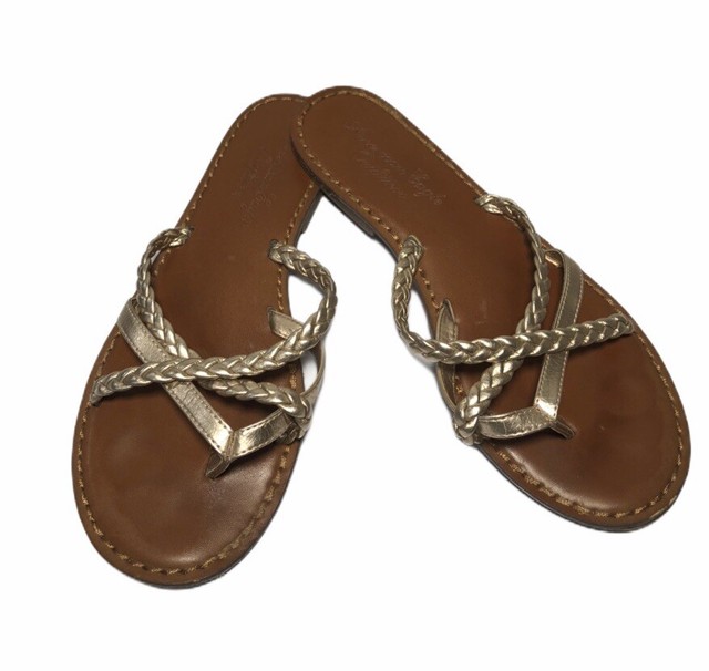 american eagle strappy sandals