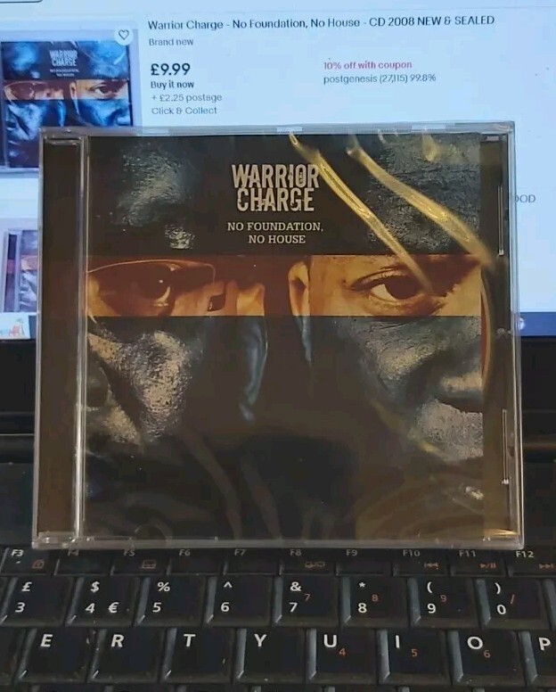 Warrior Charge - No Foundation, No House CD New And Sealed