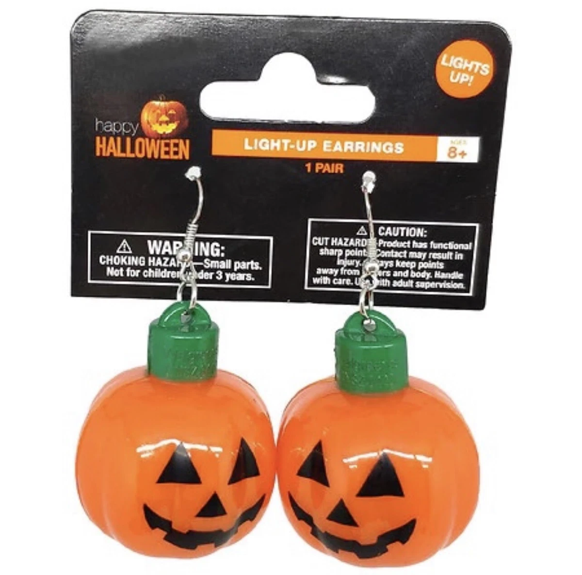 Light up hotsell pumpkin earrings
