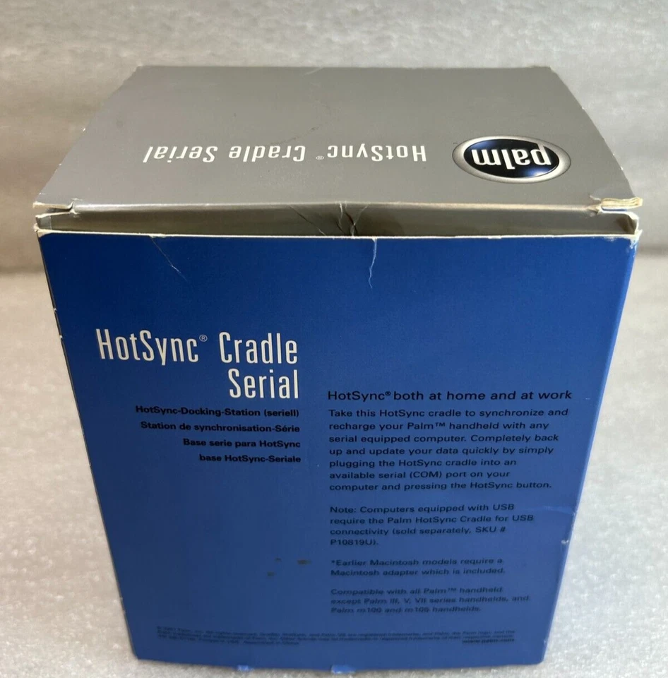 Palm Hotsync Cradle Serial Includes Mac Adapter w/ Free Shipping - Изображение 3 из 4