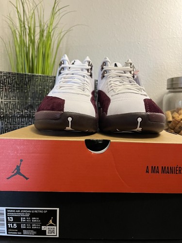 Air Jordan 12 Retro SP x A Ma Maniere | White | DV6989-100 | Gr. 13 W / 11,5 Herren - Bild 4 von 9