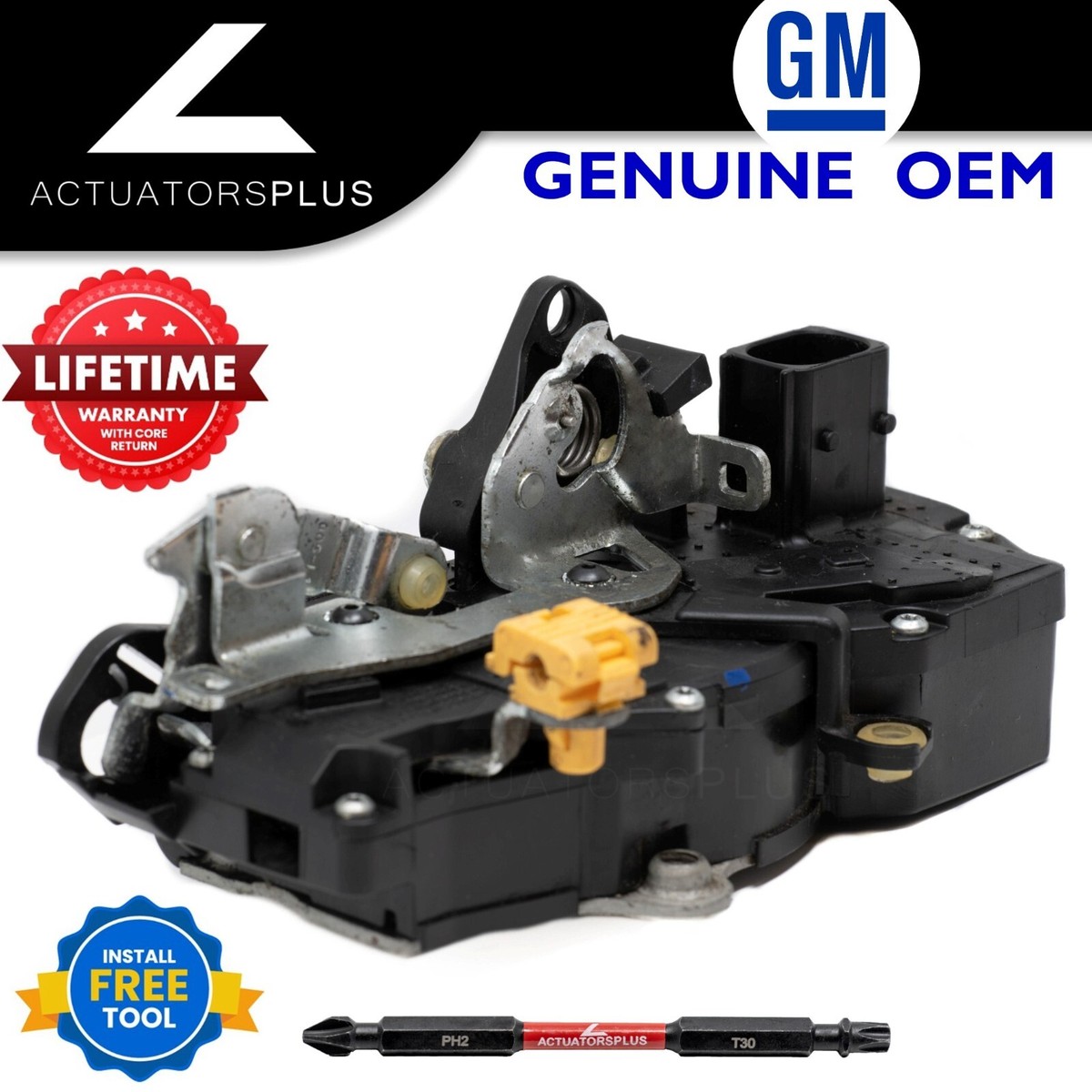 Pontiac Torrent OEM Front Left Door Lock Latch Actuator 2006-2009