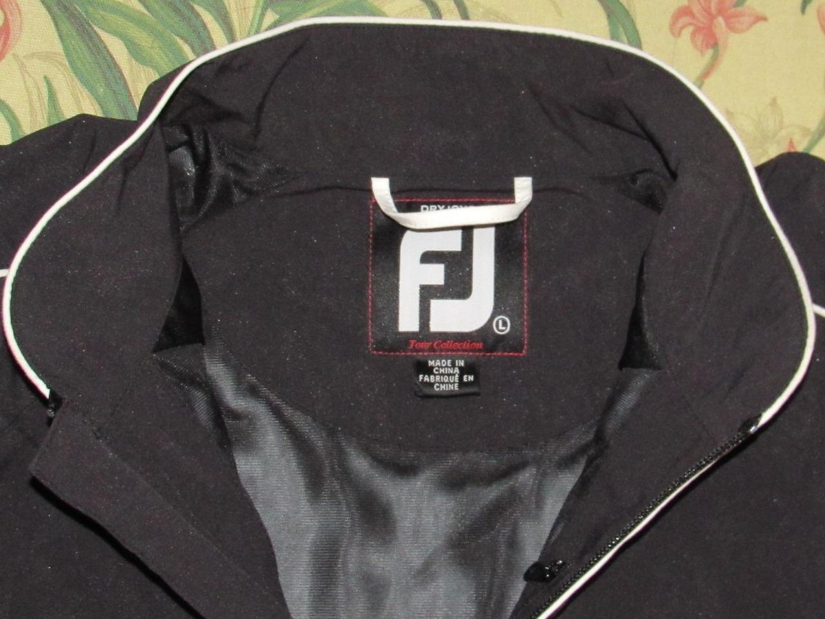 Veste FootJoy Homme Taille L Blanche, Collection Titleist, Poches Zippées