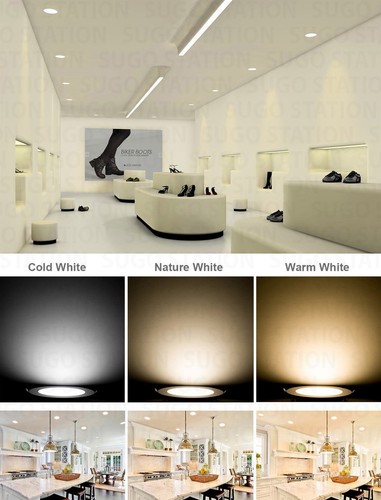 3W 6W 9W 12W 15W 18W 21W 24W LED Recessed Ceiling Light Panel Ultra Thin Round - Picture 6 of 16