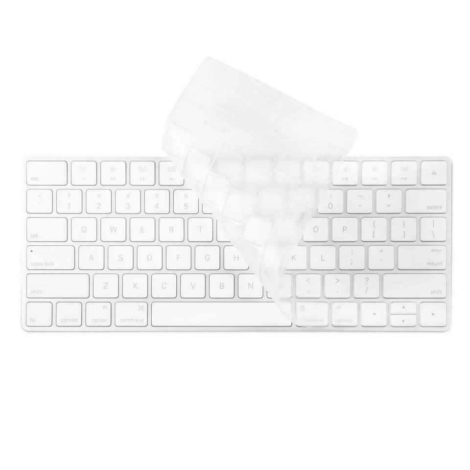 iMac Magic Keyboard Transparent Dustproof/Washable/Reusable Silicone Cover Apple - image 4 of 4