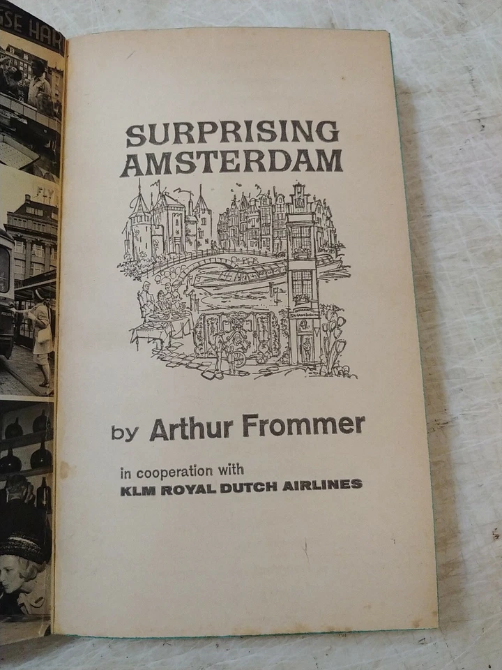 SURPRISING AMSTERMAN GUIDE BOOK KLM 1965 - Image 2 of 4
