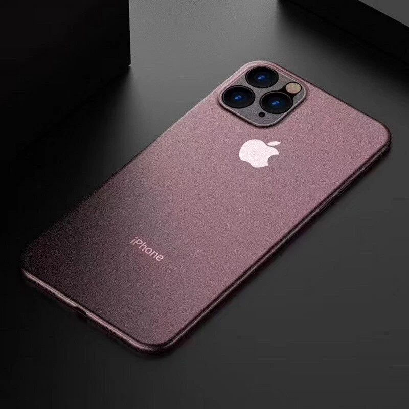 Case For iPhone 17 16 15 14 13 12 11 Pro Max 8 Ultra Thin 0.2mm Matte Hard Cover - Image 2 of 4