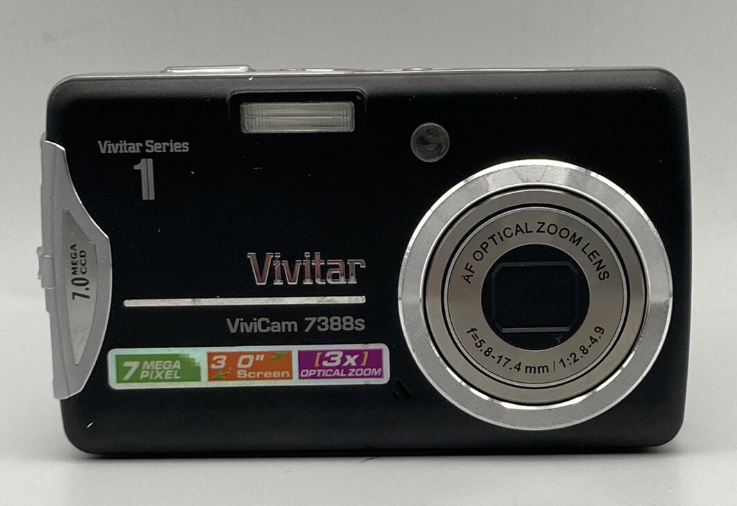 Vivitar ViviCam 7388s 7.0 MP Digital Camera untested for parts or