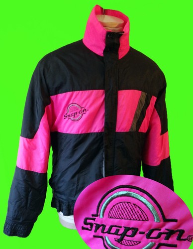 SNAP on TOOL vtg NEON dayglow PINK ski 