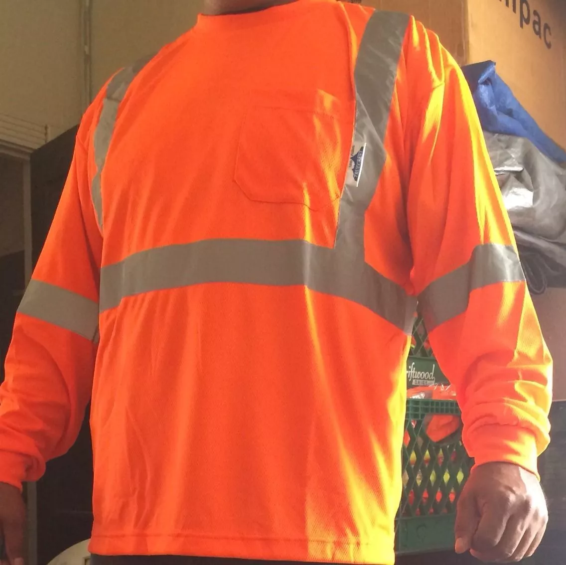 Reflective safety shirts wholesale store
