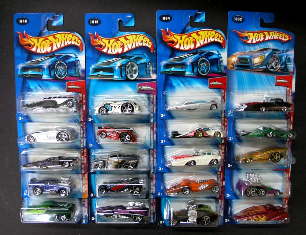 Hot Wheels 2004 First Editions Lot of 20
