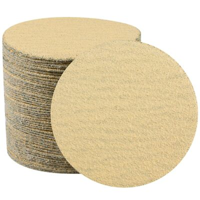 #ad 50PCS 3 Inch Hook and Loop 40 1000 Grit Sanding Discs for Orbital Sander $12.99