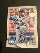2018 Topps Gypsy Queen Justin Turner  Missing Nameplate Los Angeles Dodgers