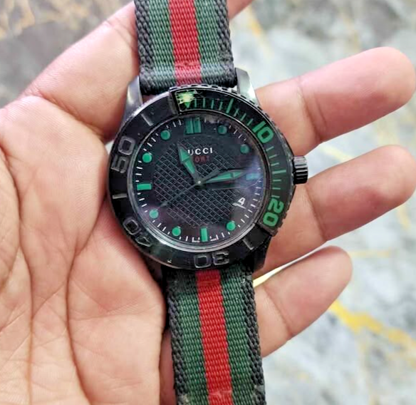 Gucci G-Timeless watch men YA126229 | eBay