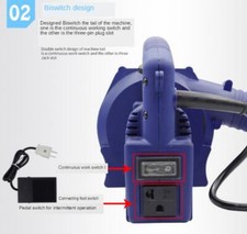 Electric Down Filling Machine 6 Gear Adjustment Down Pillow Duvet Stuffing 220V
