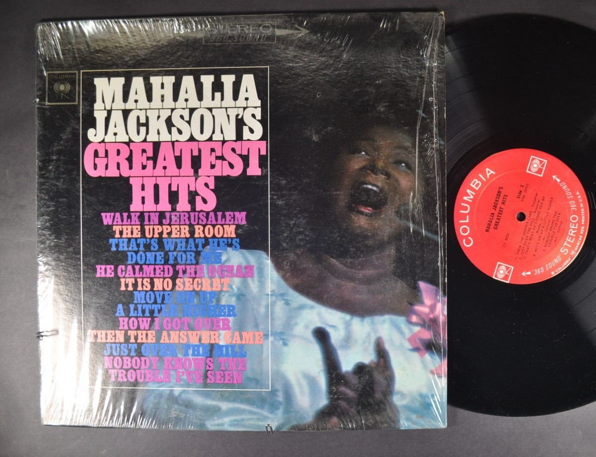 MAHALIA JACKSON Greatest Hits GOSPEL LP COLUMBIA Shrink | eBay