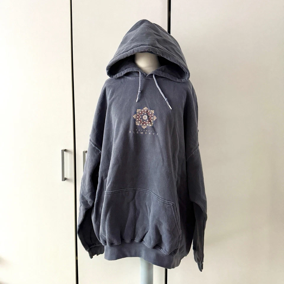 Urban Outfitters Hoodie Hoody Size L Mandala Back Print Graphic Casual - Image 2 of 4