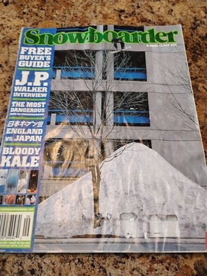 Snowboarder Magazine  September 2000  Vol 13/01  J.P. WALKER