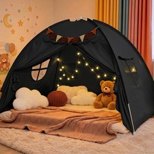 Full Size Bed Tent for Kids, Blackout Bed Tent Canopy Dream Playhouse Privacy...