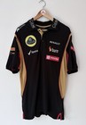 Lotus F1 Team Official polo shirt Size L Excellent Condition