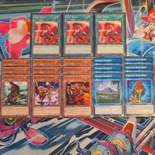 3 x SS03-ENA23 Heat Wave +15cd Dinosaur & Skill Card bundle YuGiOh Mint Playsets