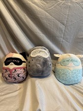 Kellytoy Squishmallows Sleepy Time Three Pack Plush Bundle No Tags