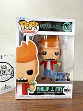 Funko Pop! Vinyl: Futurama - Philip J. Fry - Exclusive- Limited Edition w/Protec