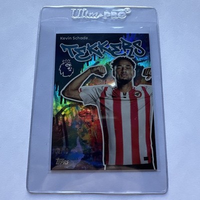 2025-26 Topps Premier League EPL - Tekkers Kevin Schade #72 Black Rainbow /10