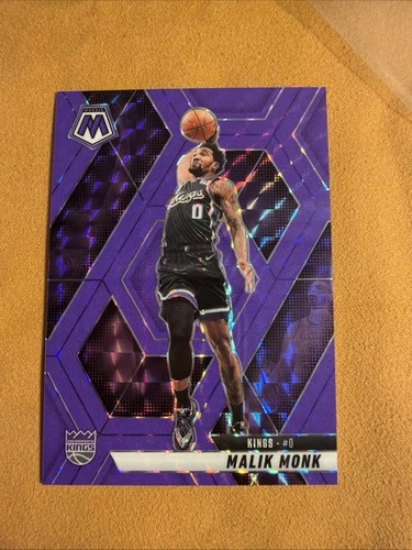 2024-25 Panini Mosaic Malik Monk #127 purple # /249