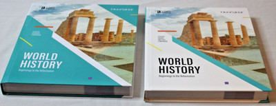 Imagine Learning Traverse World History Teacher & Student Textbook Set New