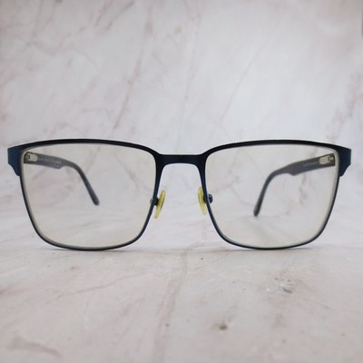 Danny Gokey 123 Eyeglasses Matte Navy Blue Rectangular Frames 54-17-140 MNAVY