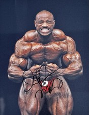 DEXTER JACKSON SIGNED 11X14 PHOTO IFBB PRO THE BLADE RACC TRUSTED IFBB HOF A