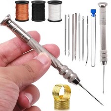Leather Sewing Awl Set Shoes Repair Tool Kit Handmade Leather Sewing Tools
