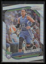 Maya Moore 2025 Panini Prizm WNBA #135 Silver Prizms Minnesota Lynx