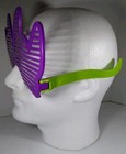 Chuck E. Cheese (2014) Outrageous Party Glasses - Purple/Green - Extra Large! — photo 3