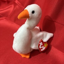 VINTAGE Retired Ty Gracie Beanie Baby with Tags 1996 PVC Pellets