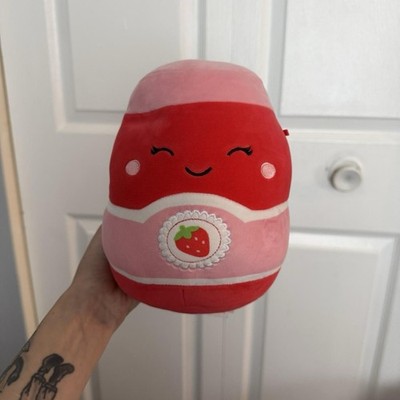 Squishmallows JANNA The Strawberry Jam Soft Stuffed Cuddly Plush 7.5 