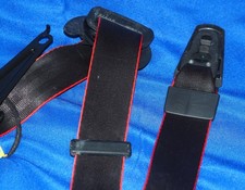 Protecteurs De Ceinture De Sécurité LAVIYE 2 Pièces - Pour Audi A4 Avant 2017-2022, Fibre De Carbone