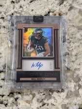 2024 PANINI ONE #141 WILL SHIPLEY DAY ONE AUTOGRAPHS RED /49 SP AUTO EAGLES RC