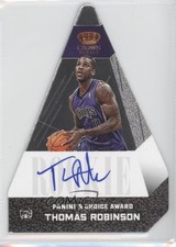 2012-13 Panini Preferred Silver 6/15 Thomas Robinson #486 Auto 1u6