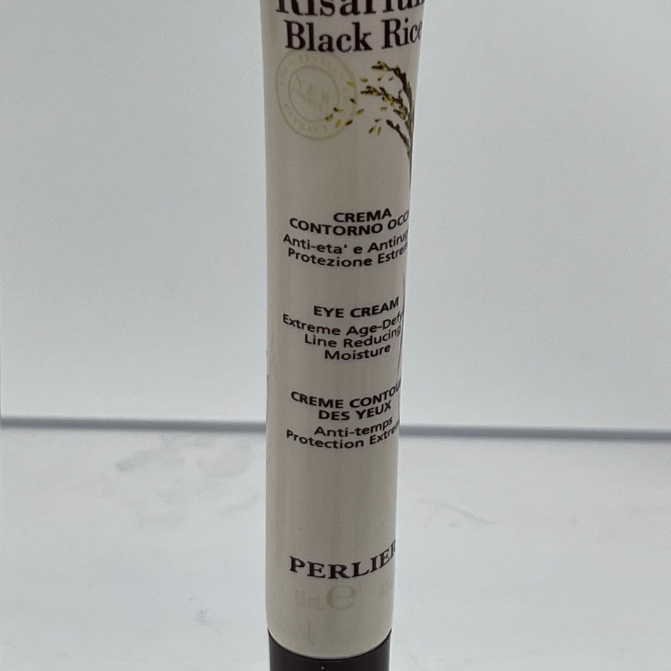 Juego de 3 Piezas Perlier Risarium Arroz Negro Belleza Noche/Crema para Ojos/Hidratante Facial Foto 4 de 4