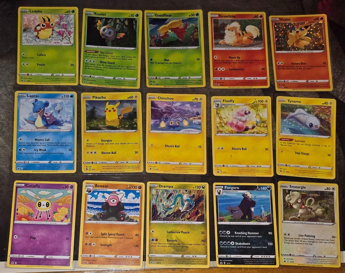 what pokemon set has 15 cards Pokémon TCG McDonald's 2022 Set 15 Cards MP