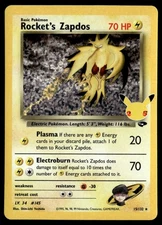 Rocket's Zapdos Celebrations: Classic Collection 15/132 NM Pokémon TCG
