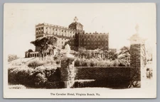 Postcard The Cavalier Hotel Virginia Beach VA RPPC Posted 1941